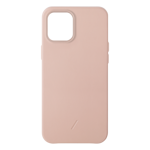 Hülle DESIGN POOL LIMITED Apple iPhone 12 Pro Max Native Union Klassisches Leder Nude Pink Tasche