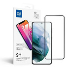 Szkło hartowane do Samsung Galaxy S21 (full glue / case friendly) Blue Star 5D czarne