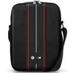 BMW Tasche BMTB10COMPVSKR Tablet 10" Schwarz/Schwarz Nylon Roter Streifen