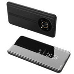 Clear View Case Hülle für Honor X9 / X9 5G / X30 / Magic4 Lite Flipcover schwarz