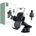 TECH-PROTECT V6 UNIVERSAL ARMATURENBRETT & LÜFTUNG AUTOHALTERUNG SCHWARZ