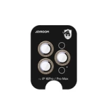 Joyroom JR-MFY0263 Glas-Displayschutzfolie für iPhone 16 Pro/16 Pro Max Linsen - Braun