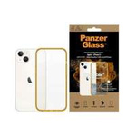 PanzerGlass ClearCase iPhone 13 6.1" Antibakteriell Militärische Qualität Tangerine 0333