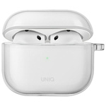 UNIQ etui Glase AirPods 4 przezroczysty/glossy clear