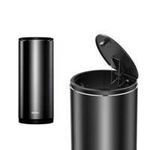[B WARE] Baseus Auto Mini-Mülleimer mit Deckel für Auto schwarz (CRLJT-01)