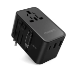 Ladergerät choetech PD5022 70W EU / US / AUS / UK Reisekoffer mit integriertem kabel USB-C - schwarz