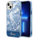 Hülle Guess GUHCP14MHGPLHB iPhone 14 Plus 6,7" blau/blau hartcase Porzellan Kollektion