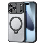 Dux Ducis Aimo Mag Case mit Magnetring und Ständer für iPhone 17 Pro – Schwarz