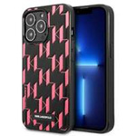 Karl Lagerfeld KLHCP13LMNMP1P iPhone 13 Pro / 13 6.1" hartcase rosa/rosa Monogramm Plaque