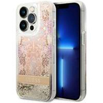 Hülle Guess GUHCP14XLFLSD iPhone 14 Pro Max 6,7" gold/gold hartcase Paisley Liquid Glitter