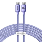 Baseus CAJY000705 USB-C – USB-C PD QC-Kabel 100 W 5 A 480 Mbit/s 2 m – Lila