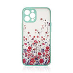 Design Case Cover für Samsung Galaxy A12 5G Flower Cover Hellblau