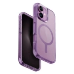 Etui UNIQ Combat iPhone 16 6.1" Magclick Charging różowy/grape pink