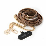 Guess GUUC4MG4EW Universal CBDY Armband braun/braun 4G Kette