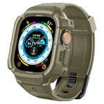 Armband Spigen Rugged Armor "pro" Apple Watch Ultra (49 Mm) Vintage Khaki