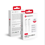 FORCELL kabel Typ C auf Typ C QC4.0 5A/20V PD100W C339 2m weiß