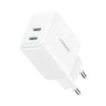 Joyroom JR-TCF12 Netzladegerät 2x USB-C 20W PD / QC 3.0 - Weiß