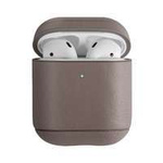 Uniq Hülle Terra AirPods 1/2 Gen. Echtes Leder beige / beige