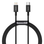 Baseus Superior USB Type C Kabel - Lightning Laden Power Delivery 20 W 1 m schwarz (CATLYS-A01)