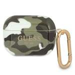 Guess Apple GUAPUCAMA AirPods Pro Hülle grün / khaki Camo Collection