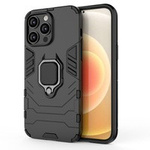 Ring Armor Hülle für iPhone 14 Pro gepanzerte Hülle magnetischer Haltering schwarz