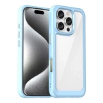 Outer Space Case mit Gelrahmen für iPhone 16 Pro – blau