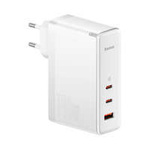 Baseus GaN5 Pro Schnellladegerät 2xUSB-C + USB 140W EU weiß (CCGP100202)