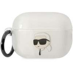 Hülle Karl Lagerfeld KLAP2HNIKTCT Airpods Pro 2 Hülle transparent Ikonik Karl Lagerfeld Case