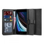 TECH-PROTECT Brieftasche "2" iPhone 7/8/SE 2020 Schwarzes Hülle