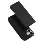 Dux Ducis Skin Pro iPhone 17 Hülle mit Klappdeckel und Kartenfach - Schwarz