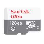 SanDisk microSDXC Ultra-Speicherkarte für Android (128 GB | Klasse 10 | 100 MB/s | UHS-