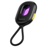 Baseus Heyo Series II Versteckter Kameradetektor mit Alarm und Mini-Taschenlampe + Baseus Simple USB-A - USB-C Kabel - Schwarz