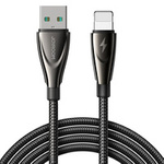 Joyroom Pioneer Series SA31-AL3 USB-A/ Lightning 3A-Kabel 1,2 m – Schwarz