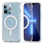 Hülle Tech-protect Flexair Hybrid MagSafe iPhone 13 Pro Max Glitter Case