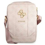 GUESS Tablet 8 4G Große Metall-Logo Tasche Rosa