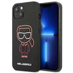 Hülle KARL LAGERFELD Apple iPhone 13 Mini Karl Ikonik Outline Mehrfarbig Hartcase