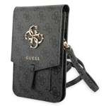 GUESS 4G Big Logo Handtasche Grau