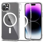 Hülle Tech-protect Flexair Hybrid MagSafe iPhone 15 Clear Case
