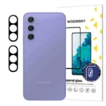 Schwarzes Wozinsky Vollkameraglas für Samsung Galaxy A17 / A17 5G, 2er Set