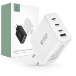 TECH-PROTECT NC100W-GAN 4-PORT NETZWERK-LADEGERÄT PD100W/QC3.0 WEISS