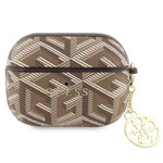 Hülle Guess GUAPPGCE4CW AirPods Pro Hülle braun/braun GCube Charm Case