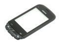 NOKIA C2-02 Touch Front Original Grad C Schwarz