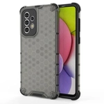 Honeycomb case armored cover with a gel frame for Samsung Galaxy A33 5G black