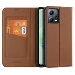 Dux Ducis Skin X2 Case for Xiaomi Redmi Note 12 5G / Poco X5 5G Cover Flip Wallet Stand Brown
