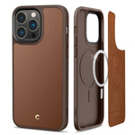 Case Spigen IPhone 14 PRO MAX CYRILL KAJUK Mag MagSafe SADDLE BROWN
