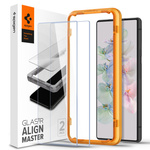 Spigen ALM GLAS.TR SLIM 2-PACK GOOGLE PIXEL 7 Tempered Glass CLEAR