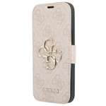 Case GUESS Apple iPhone 13 13 Pro Book 4G Big Metal Logo Pink Case