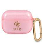Case GUESS Apple AirPods Pro Glitter Collection Pink Case