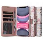 Case TECH-PROTECT iPhone 11 Wallet Marble Case