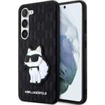 Case Karl Lagerfeld KLHCS23MSAKLHCPK S23 Plus S916 hardcase black/black Saffiano Monogram Choupette Case
